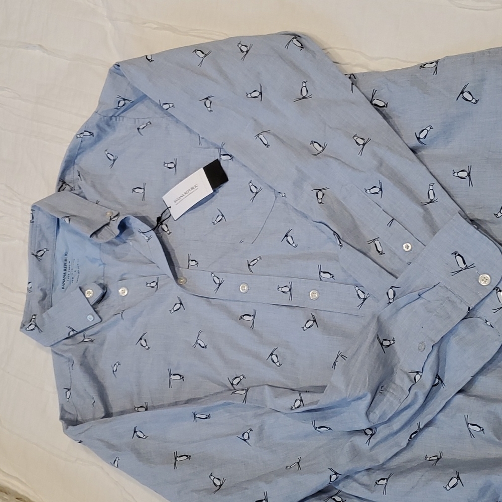 Banana Republic button down mens shirt